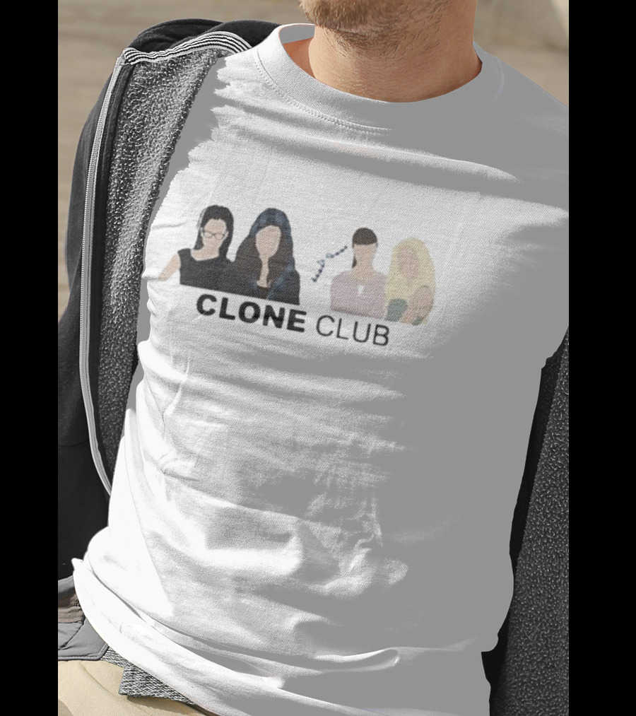 Orphan Black Clone Club Faces T-Shirt