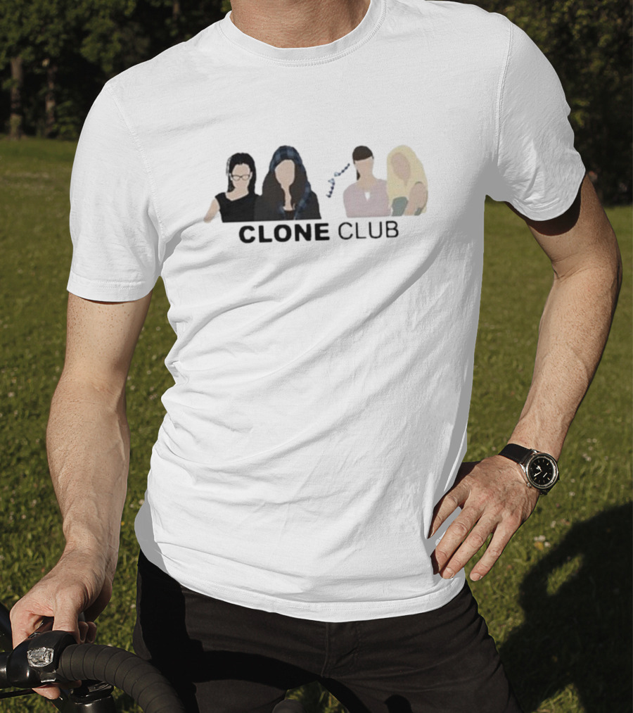 Orphan Black Clone Club Faces T-Shirt