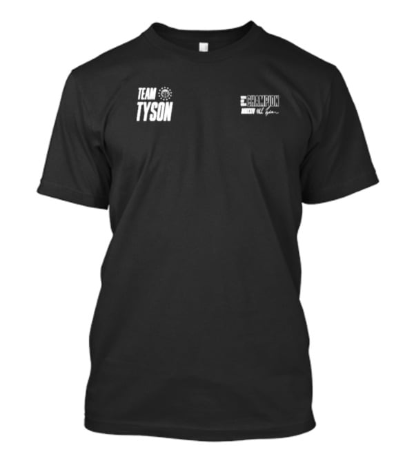 Team Tyson Champion Mike Tyson King Of The Ring T-Shirt