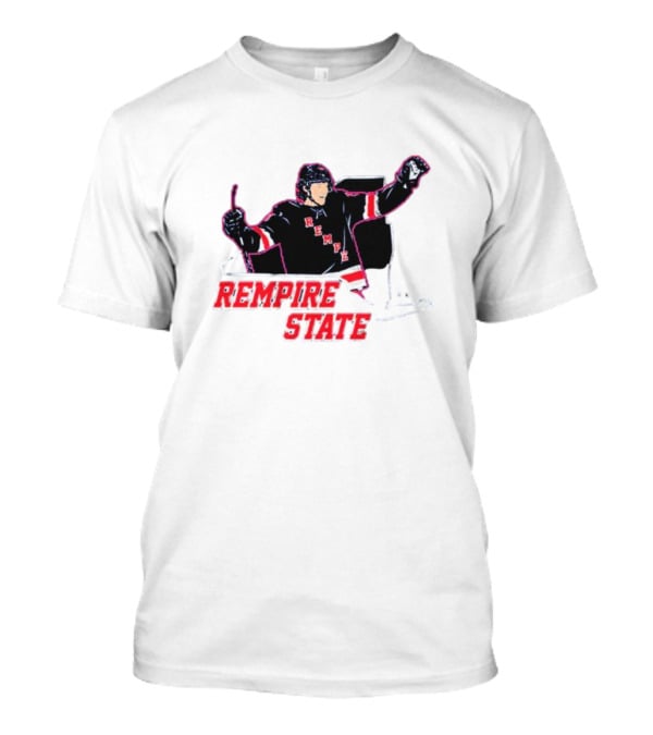 Rempire State Hockey Player Celebration Matt Rempe T-Shirt