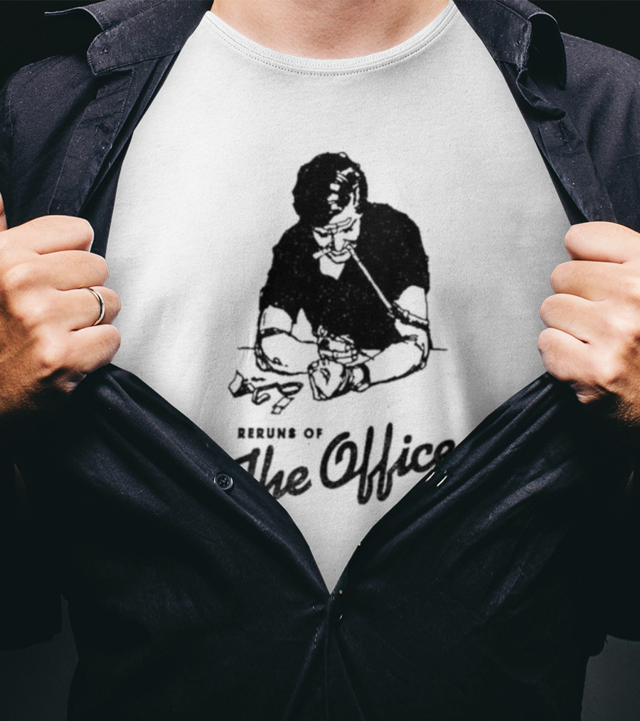 Reruns Of The Office Dark Humor T-Shirt
