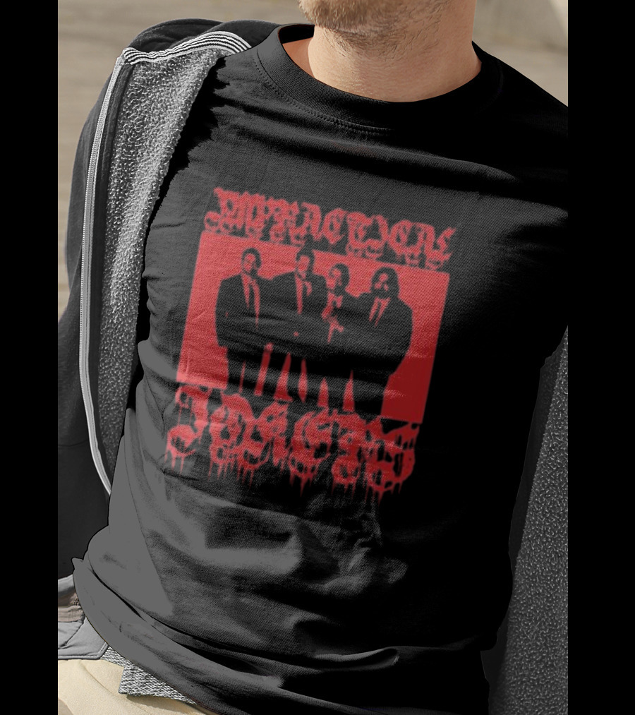 Impractical Jokers Red Silhouette Sequence T-Shirt