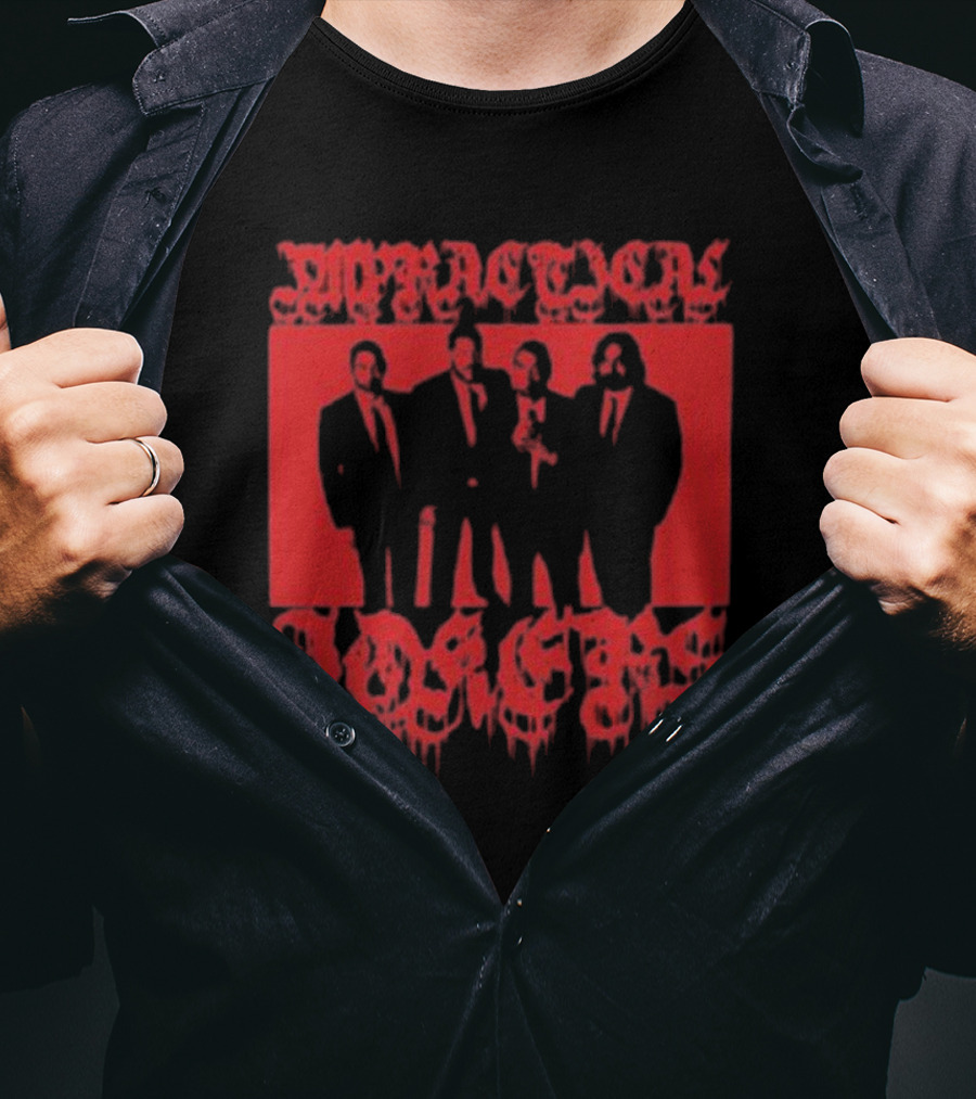 Impractical Jokers Red Silhouette Sequence T-Shirt