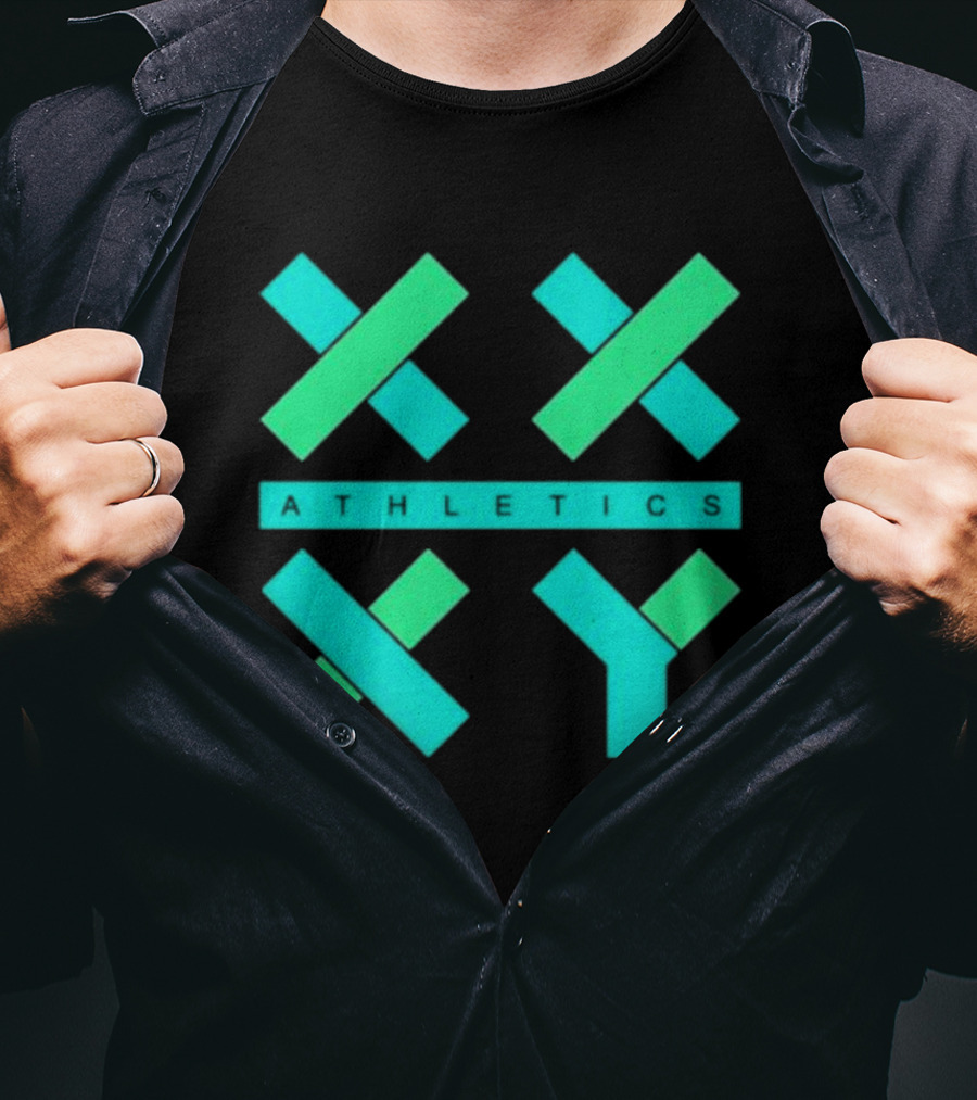 Xx Xy Athletics Neon Geometric T-Shirt