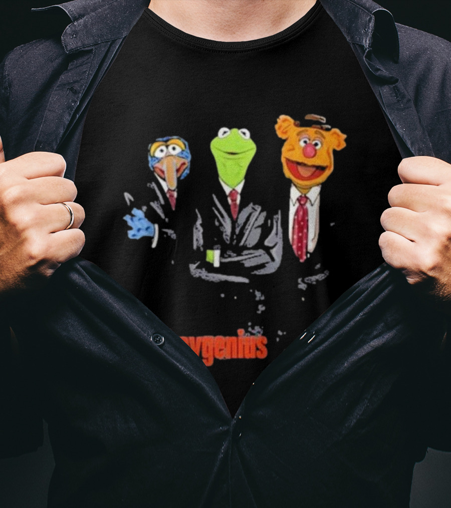 Boygenius Muppet Characters In Suits T-Shirt