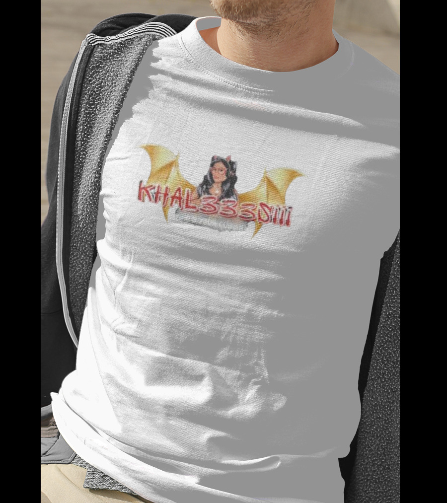 Khal333siii Winged Who's Your Queen T-Shirt