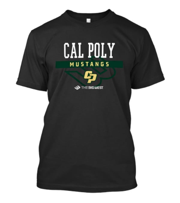 Cal Poly Mustangs The Big West CP T-Shirt