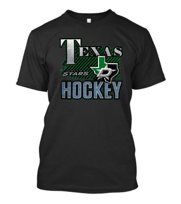 Black 47 Texas Hockey Dallas Stars Texas Hocky Fashion T-Shirt