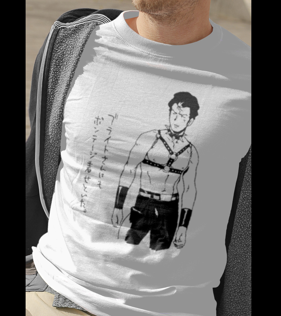 Bright Noa In Bondage Attire Van Darkholme T-Shirt