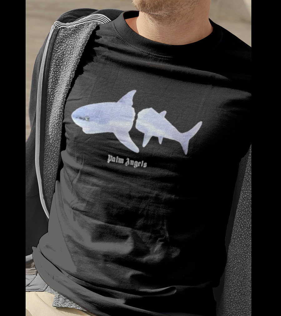 Calgary Flames Palm Angels Shark T-Shirt