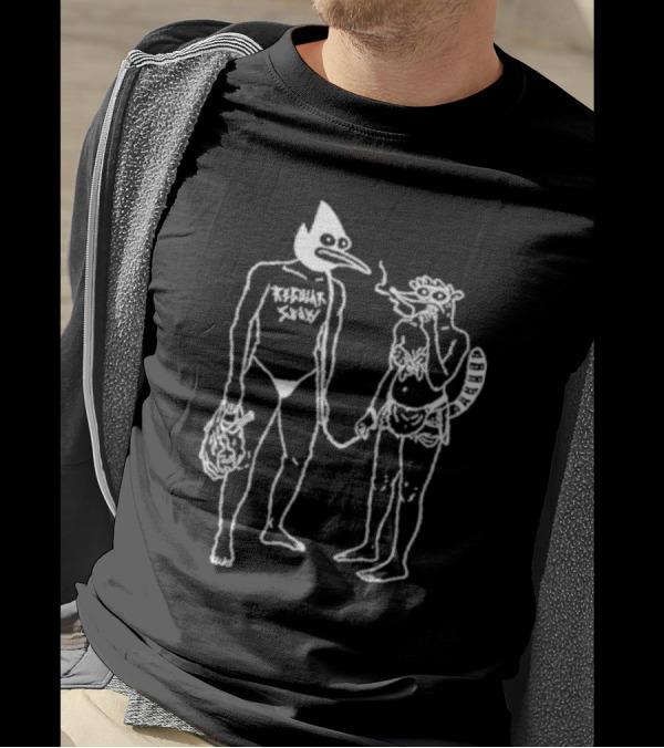 Death Grips Regular Show Sketch Money Store Fusion T-Shirt