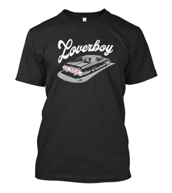 Loverboy Classic Car Illustration Bomb The Artist T-Shirt