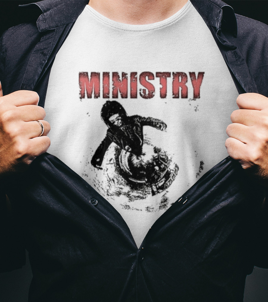 MINISTRY Hypnosis Iconic Band T-Shirt