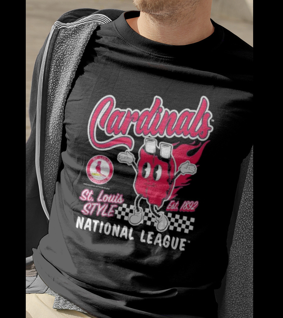 Cardinals St. Louis Style National League Est. 1892 T-Shirt