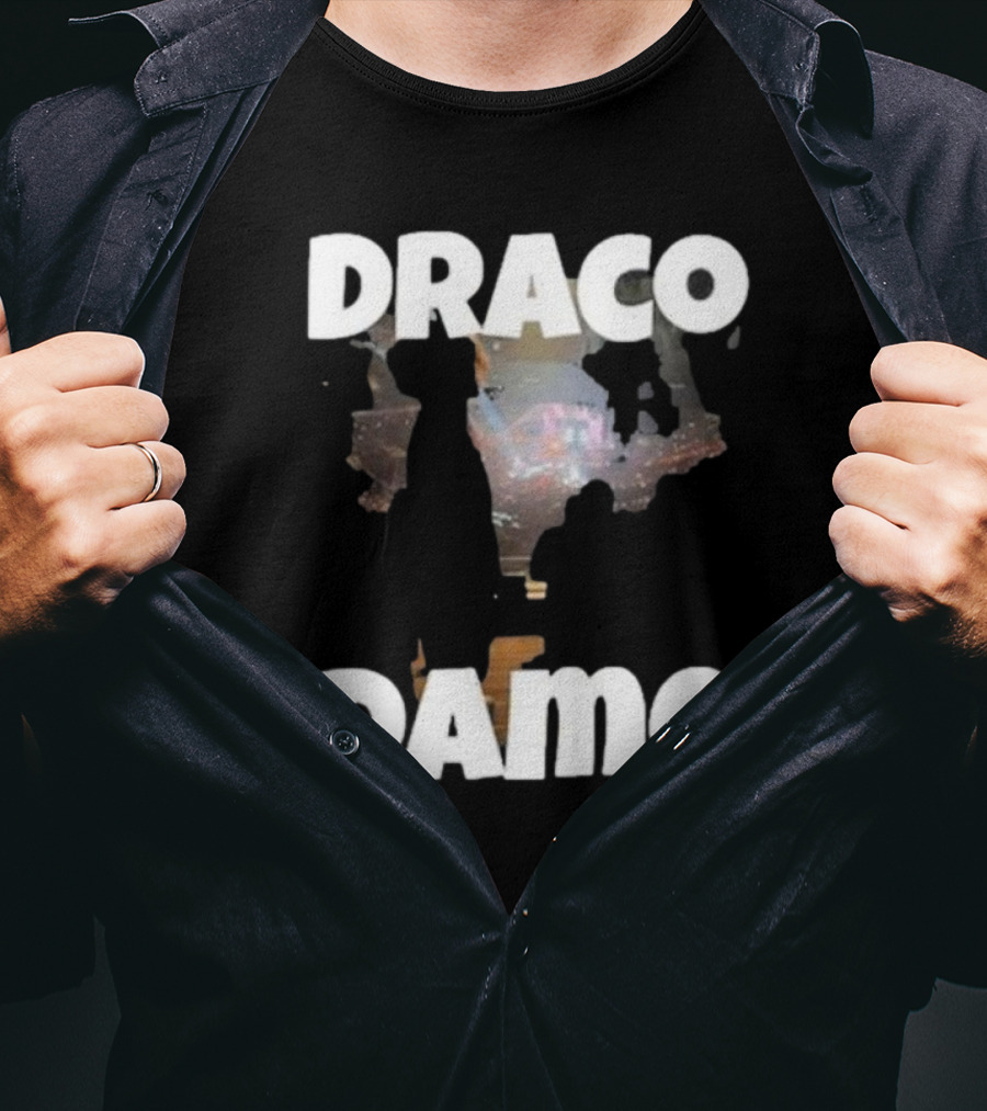Draco Dame Basketball Arena Silhouette Scene T-Shirt