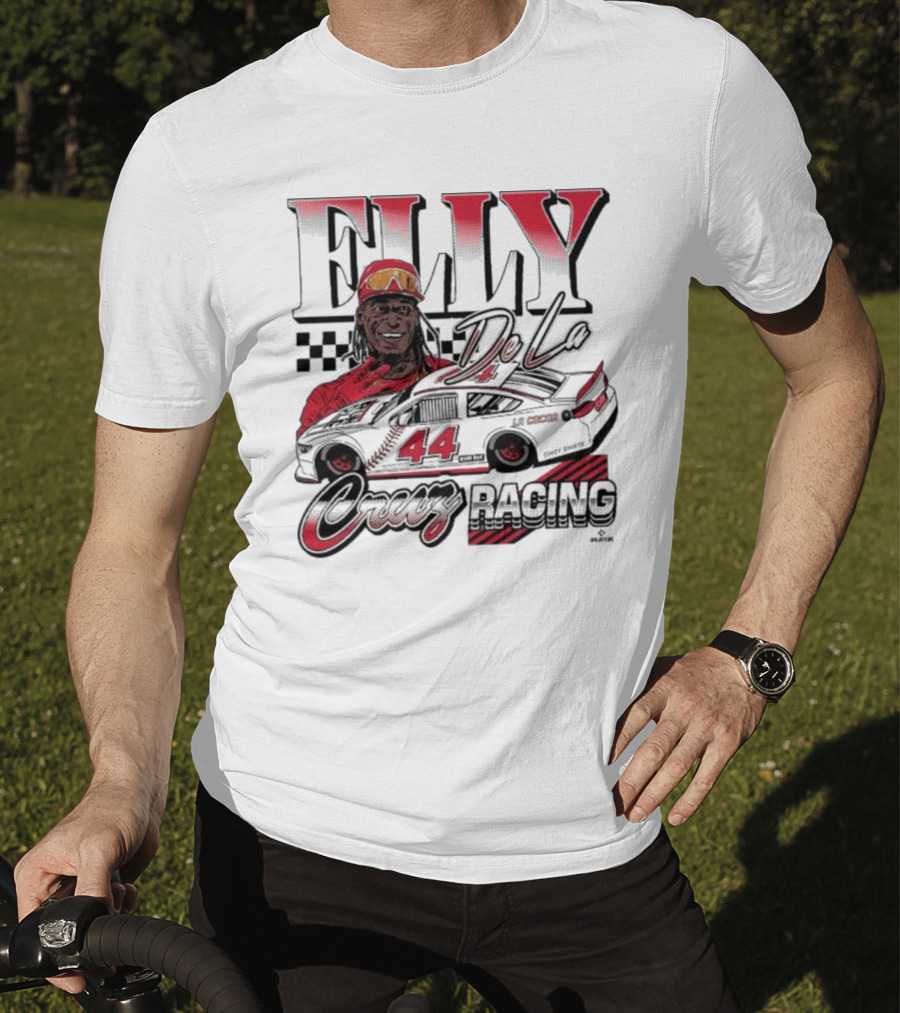 Elly De La Cruz Racing Car 44 Racing T-Shirt