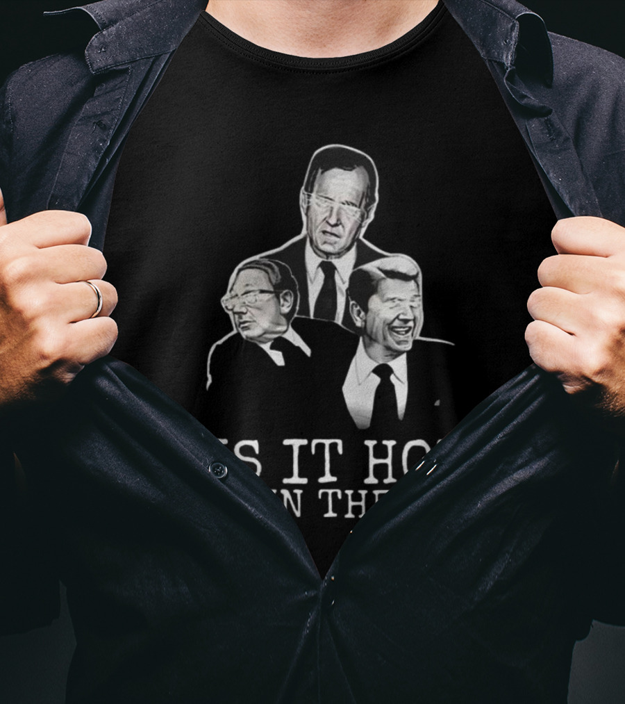 Hell Squad Is It Hot Down There? Figures In Suits T-Shirt