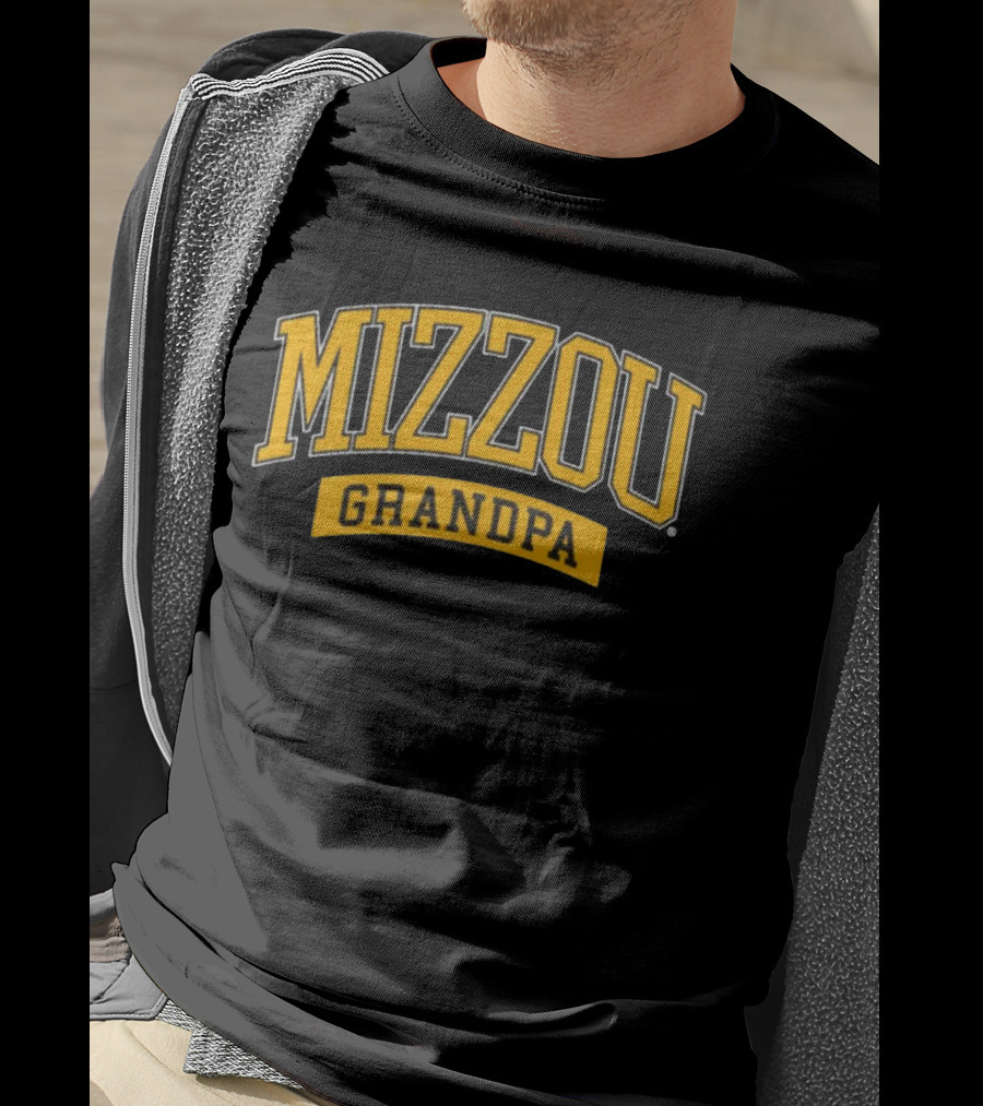 Mizzou Tigers Grandpa Arched T-Shirt