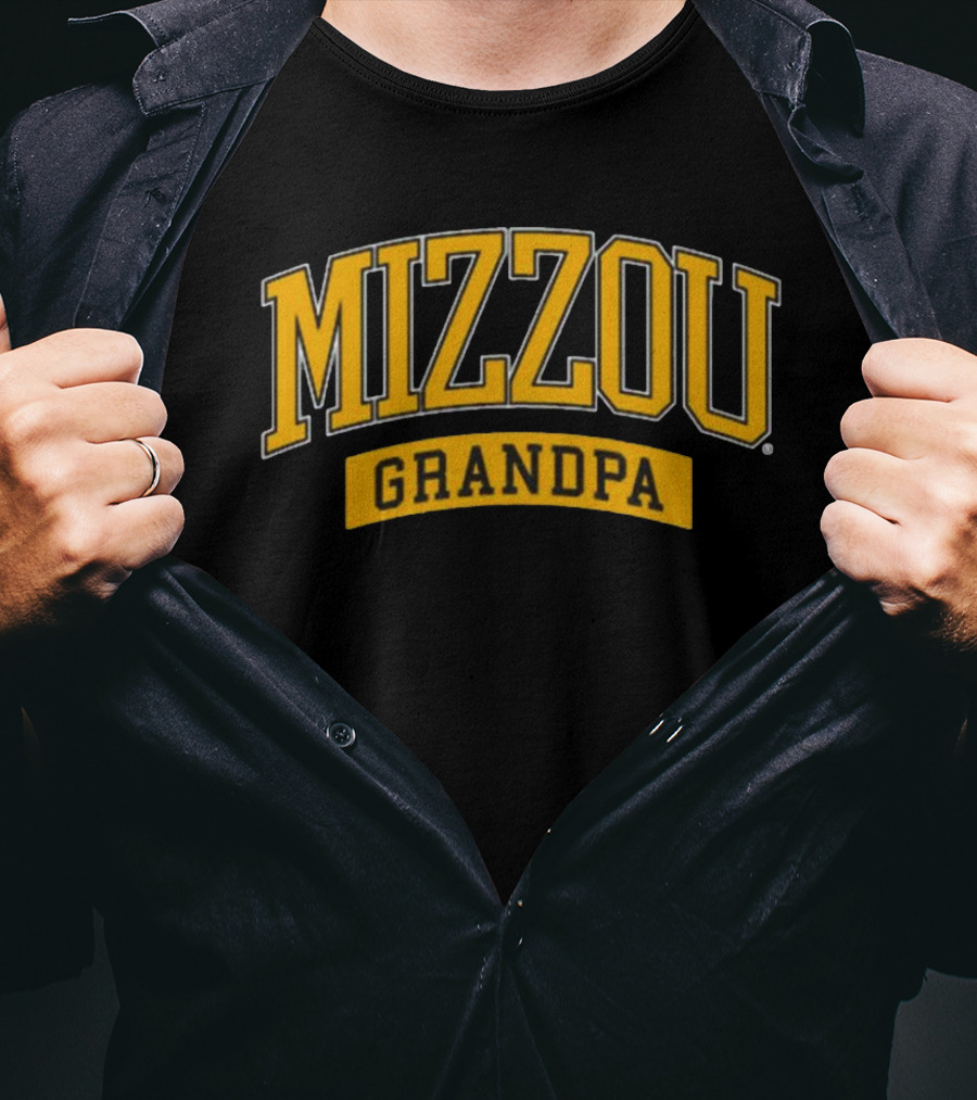 Mizzou Tigers Grandpa Arched T-Shirt