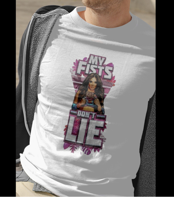 MY FISTS DON'T LIE Boxing Champion T-Shirt