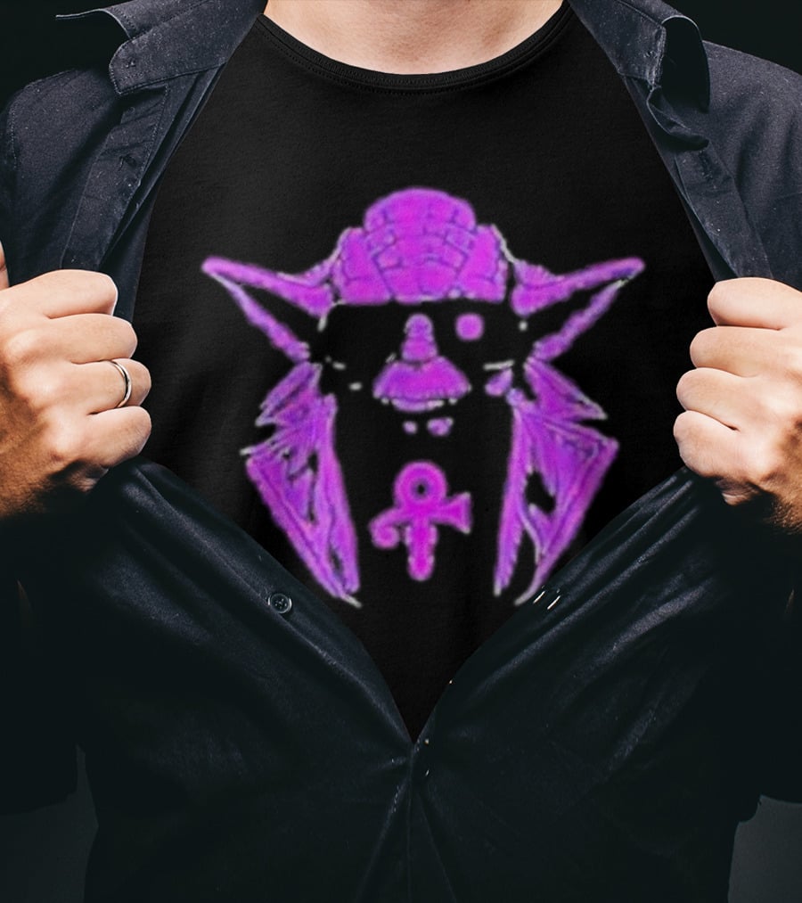 Yoda Purple Symbol Fusion T-Shirt