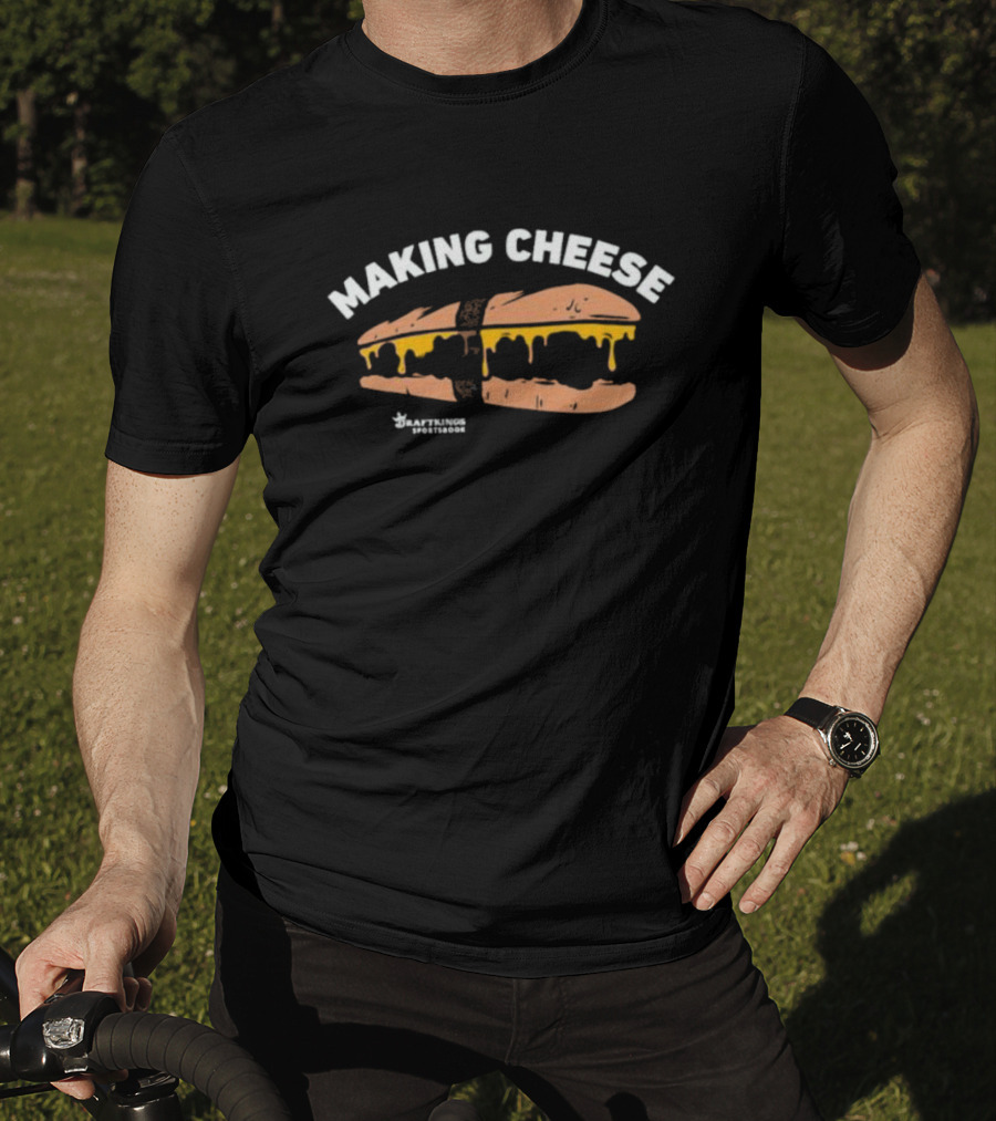 DraftKings Sportsbook Pennsylvania Making Cheese Iconic Sandwich T-Shirt