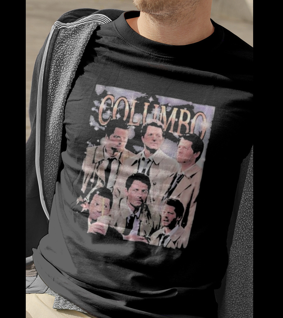 Columbo Misha Collins Detective T-Shirt