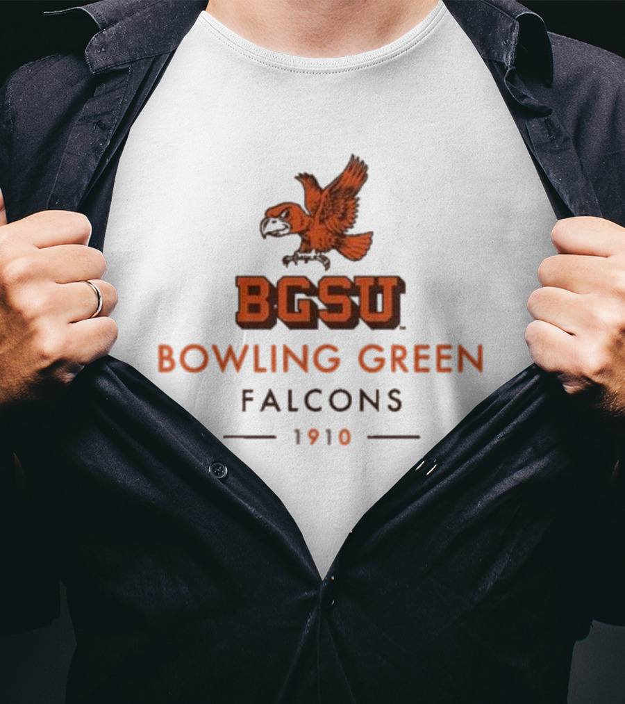 BGSU Bowling Green Falcons 1910 Vintage Falcon T-Shirt