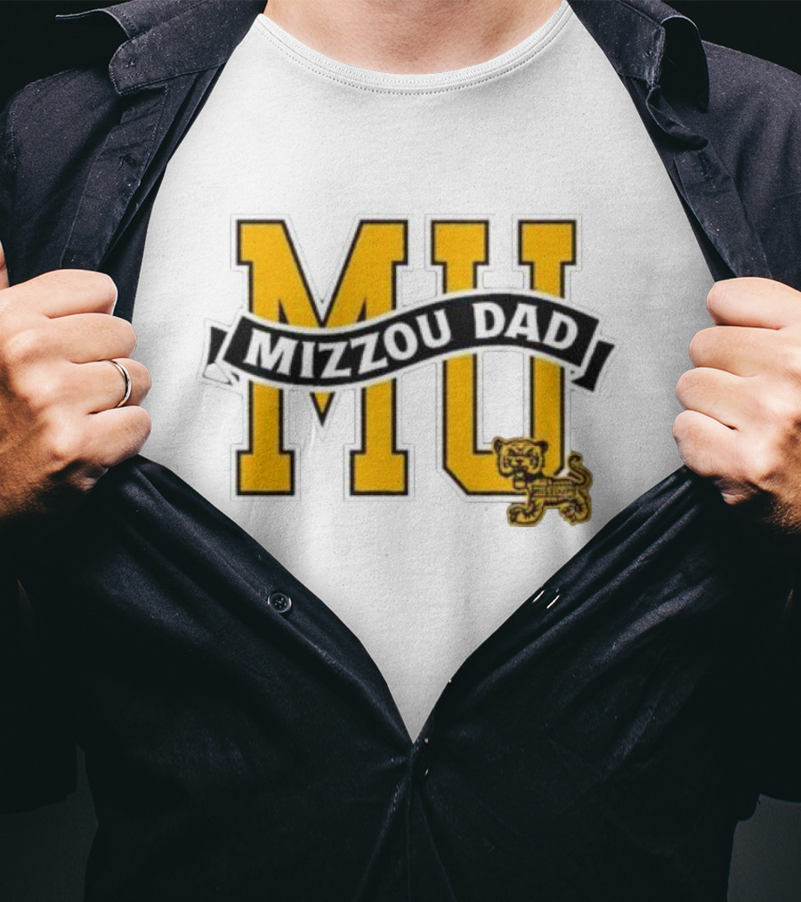 MU Mizzou Dad Tiger T-Shirt