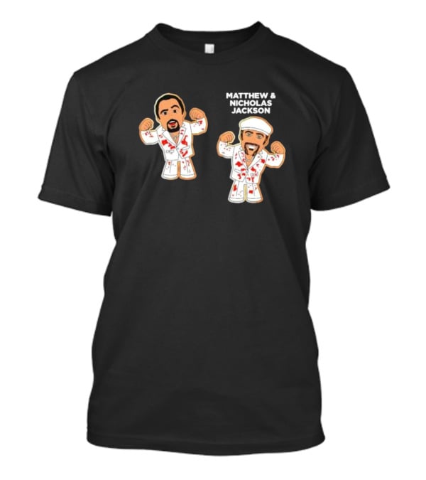 Matthew And Nicholas Jackson Micro Brawlers Wrestlers With Matching Outfits T-Shirt
