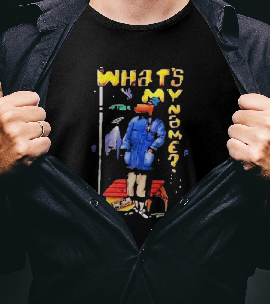 What's My Name Snoop Doggy Dogg Animated 90s T-Shirt