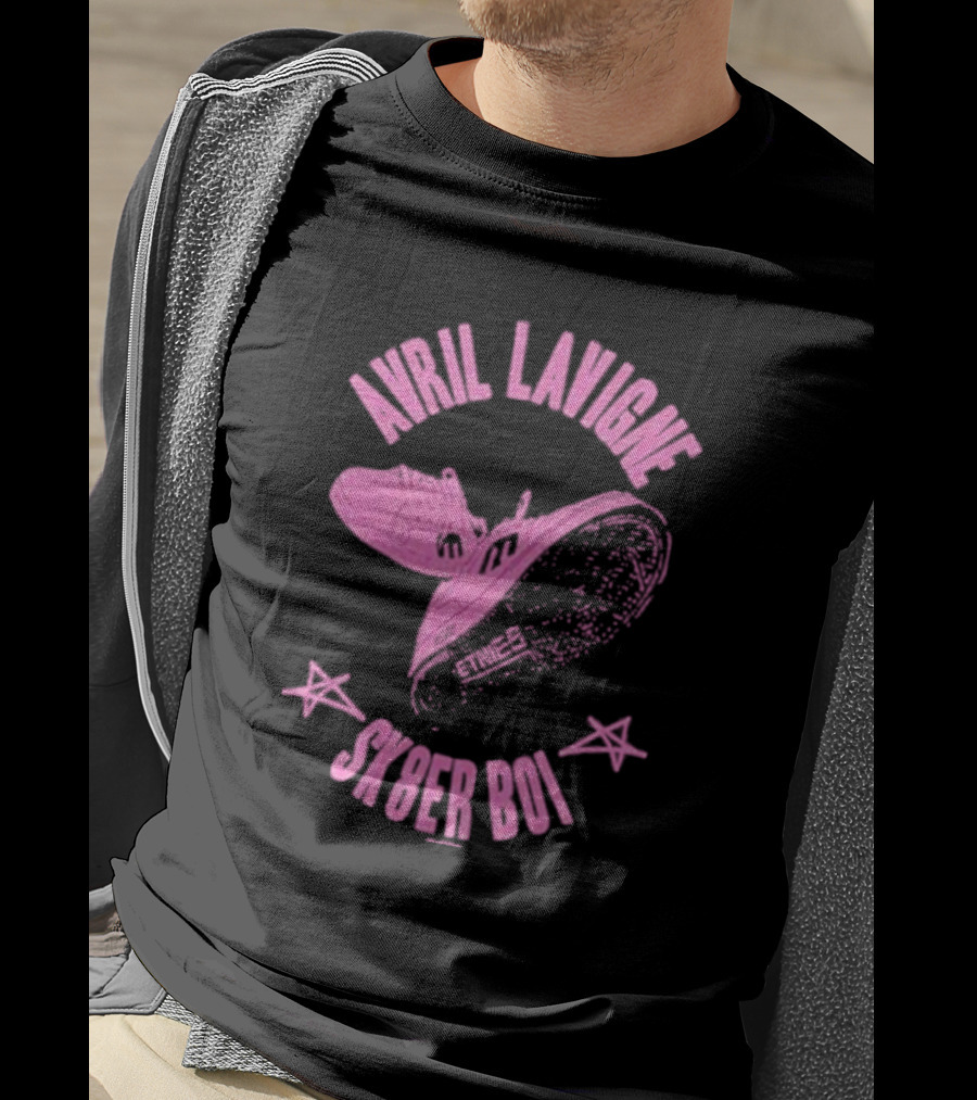 Avril Lavigne Sk8Er Boi Etnies Star T-Shirt