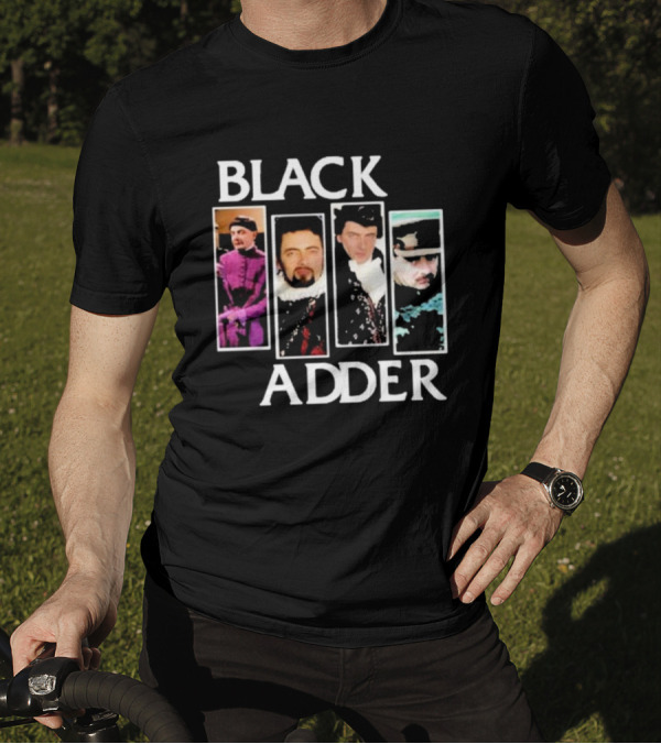 Black Adder Images Rowan Atkinson T-Shirt