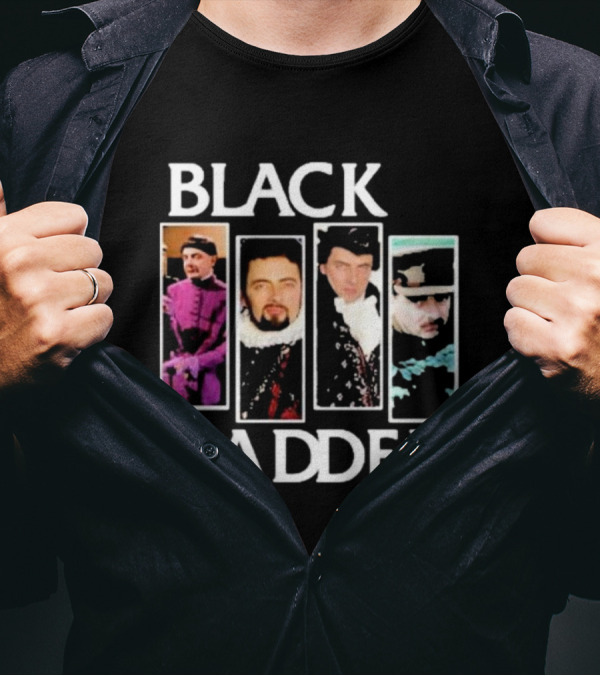 Black Adder Images Rowan Atkinson T-Shirt