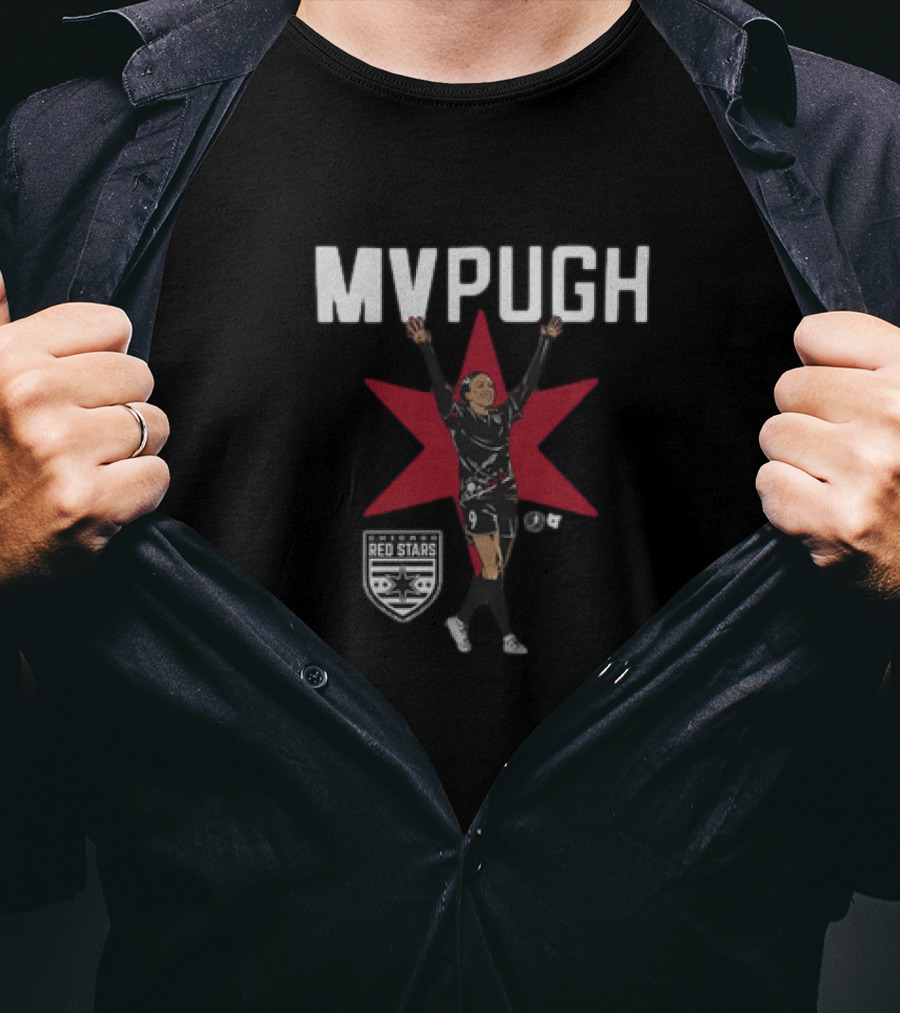 Chicago Red Stars MVPugh Mallory Pugh Star T-Shirt