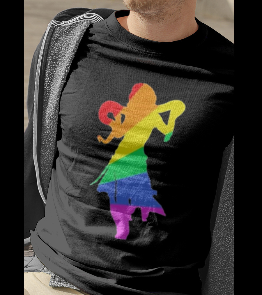 Abeardedhero Just Listen Rainbow T-Shirt