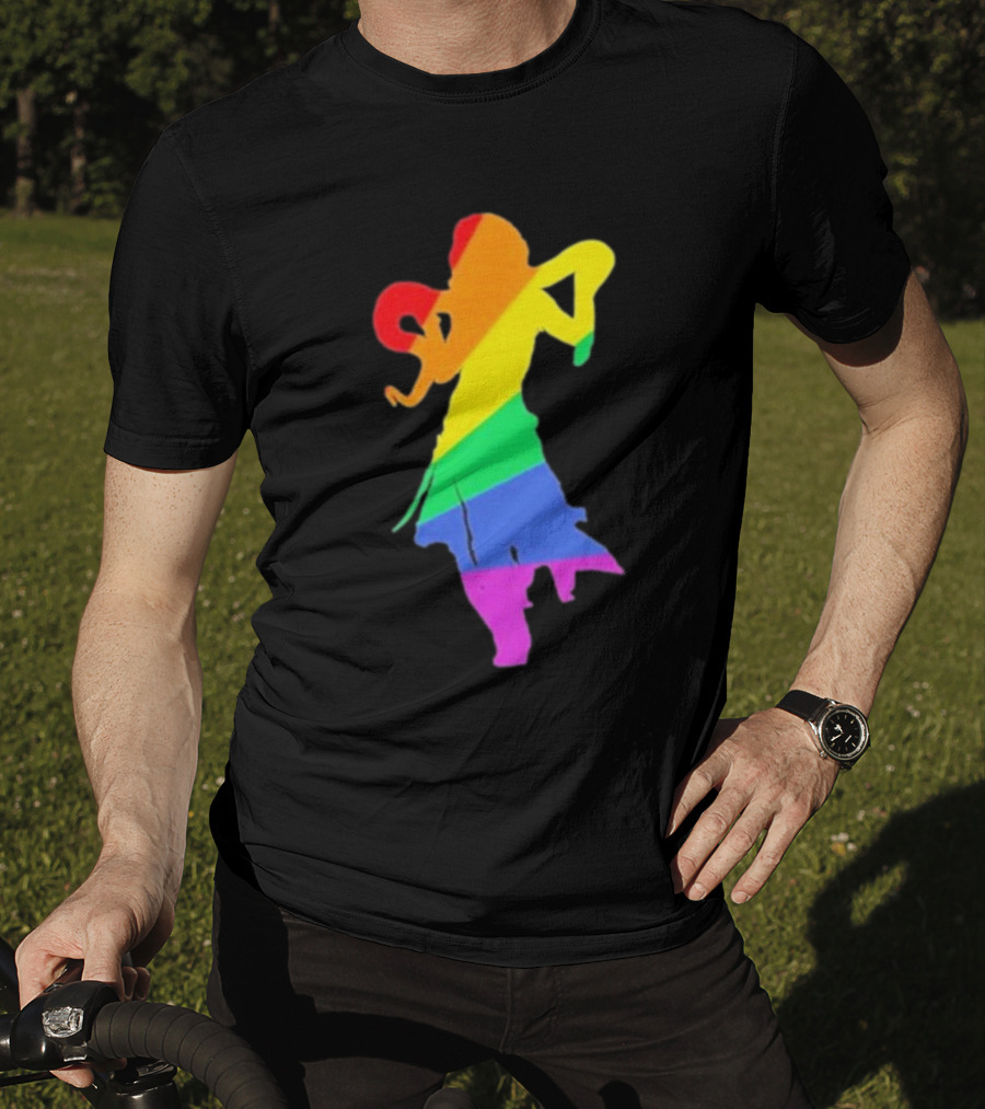 Abeardedhero Just Listen Rainbow T-Shirt