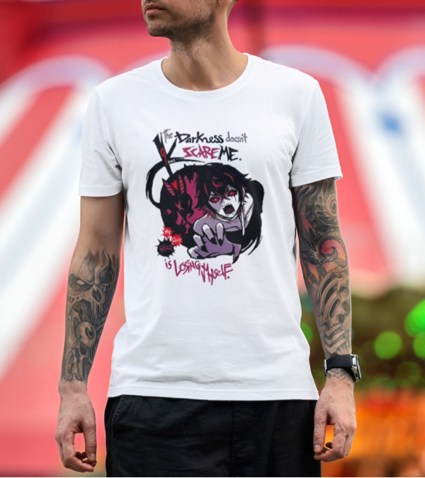 Premium T-Shirt: Darkness Doesn't Scare Me Fear Is Losing Myself Akainu Manga T-Shirt Darkness Doesn't Scare Me Fear Is Losing Myself Akainu Manga T-Shirt