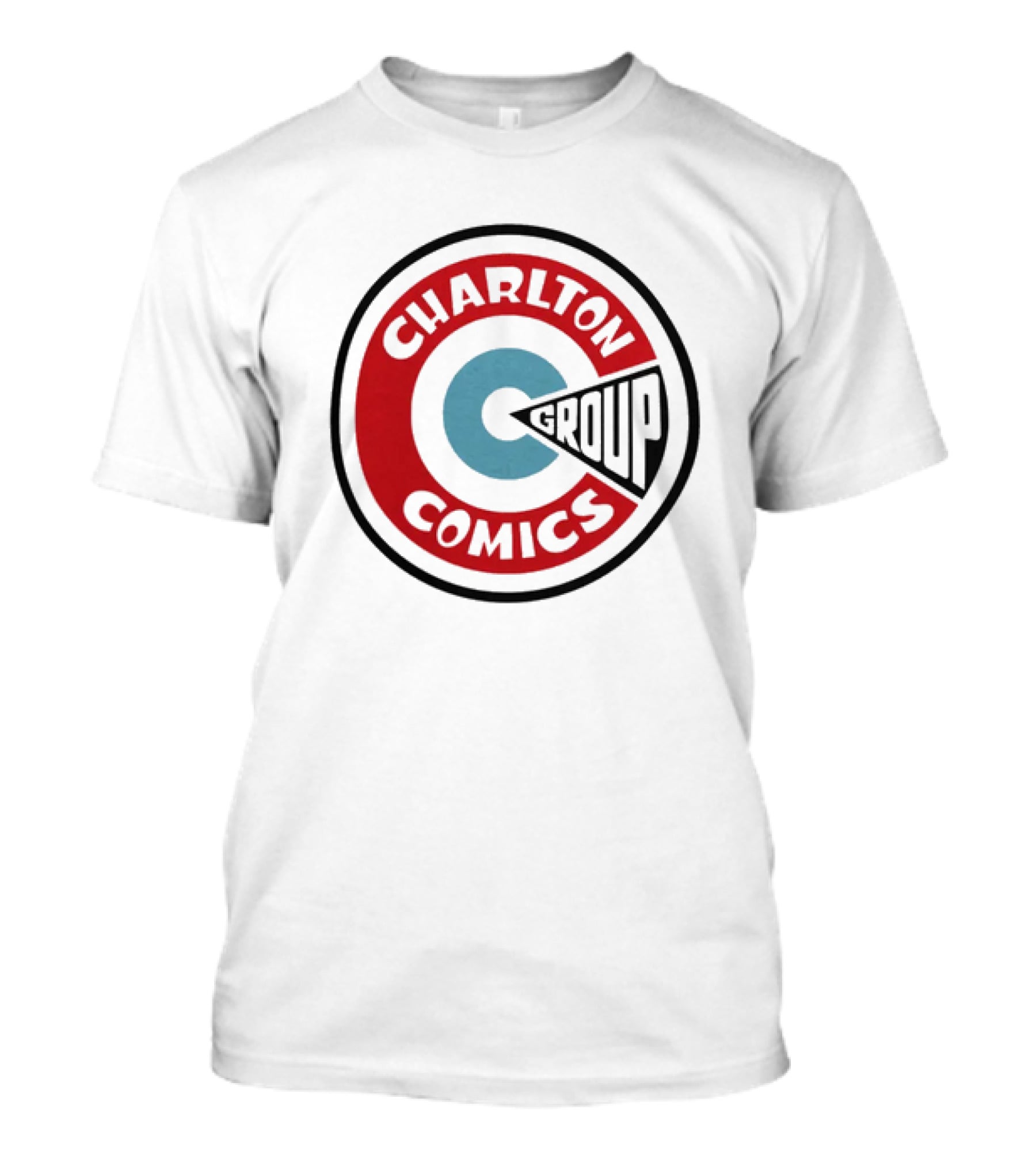 Charlton Comics Group Vintage Logo Circle Emblem T-Shirt