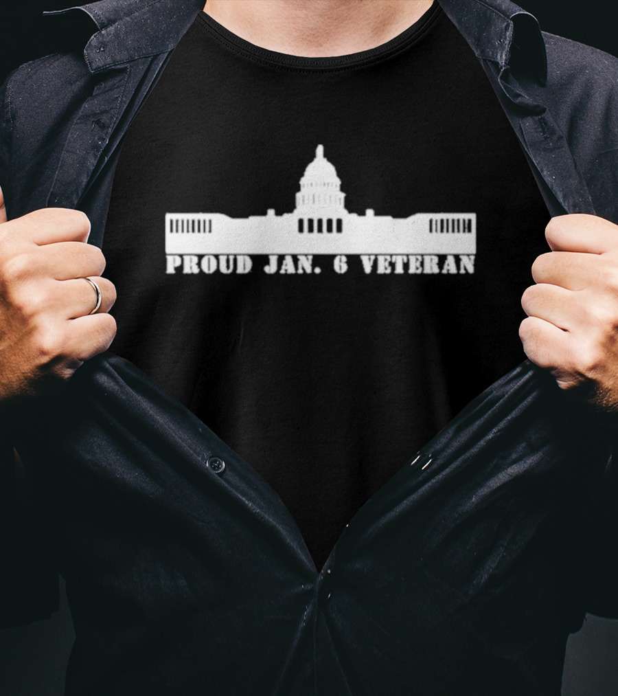 Proud Jan. 6 Veteran Capitol Building T-Shirt