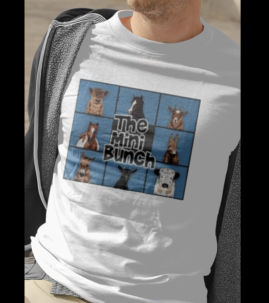 The Mini Bunch Nine Cartoon Animal Portraits T-Shirt