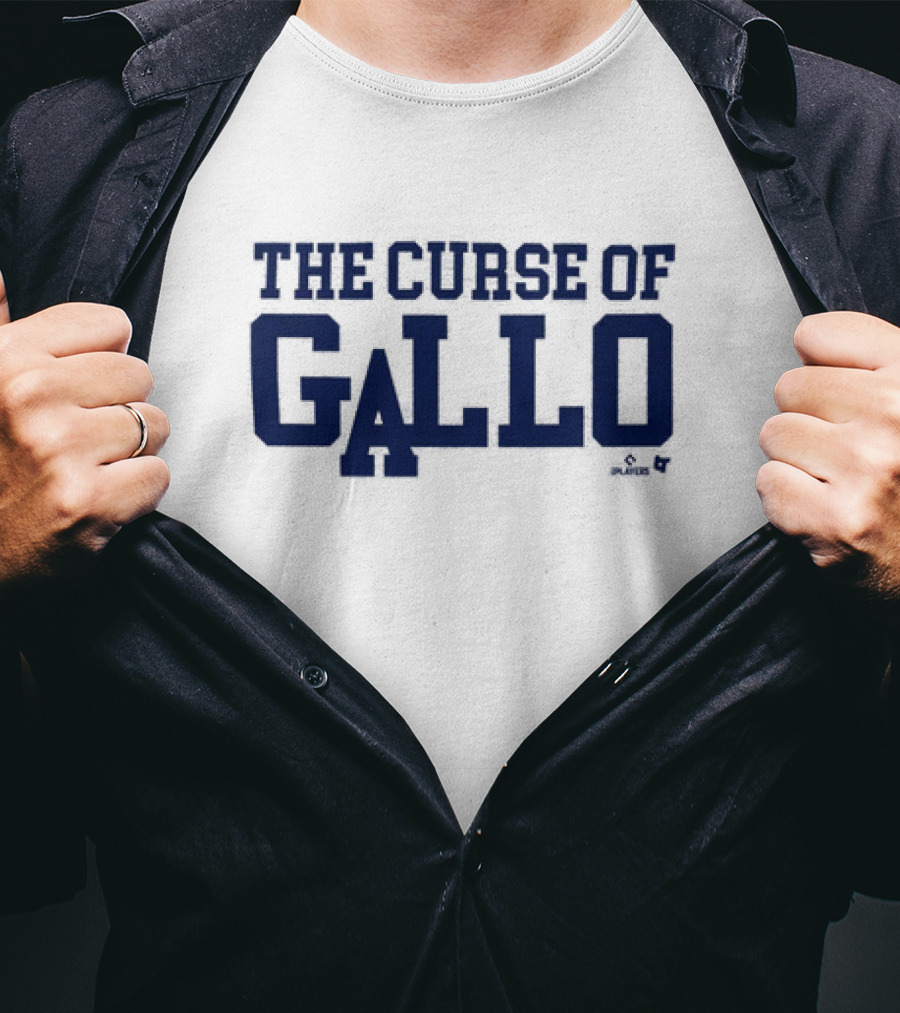 The Curse Of Gallo Joey Gallo Los Angeles Dodgers T-Shirt