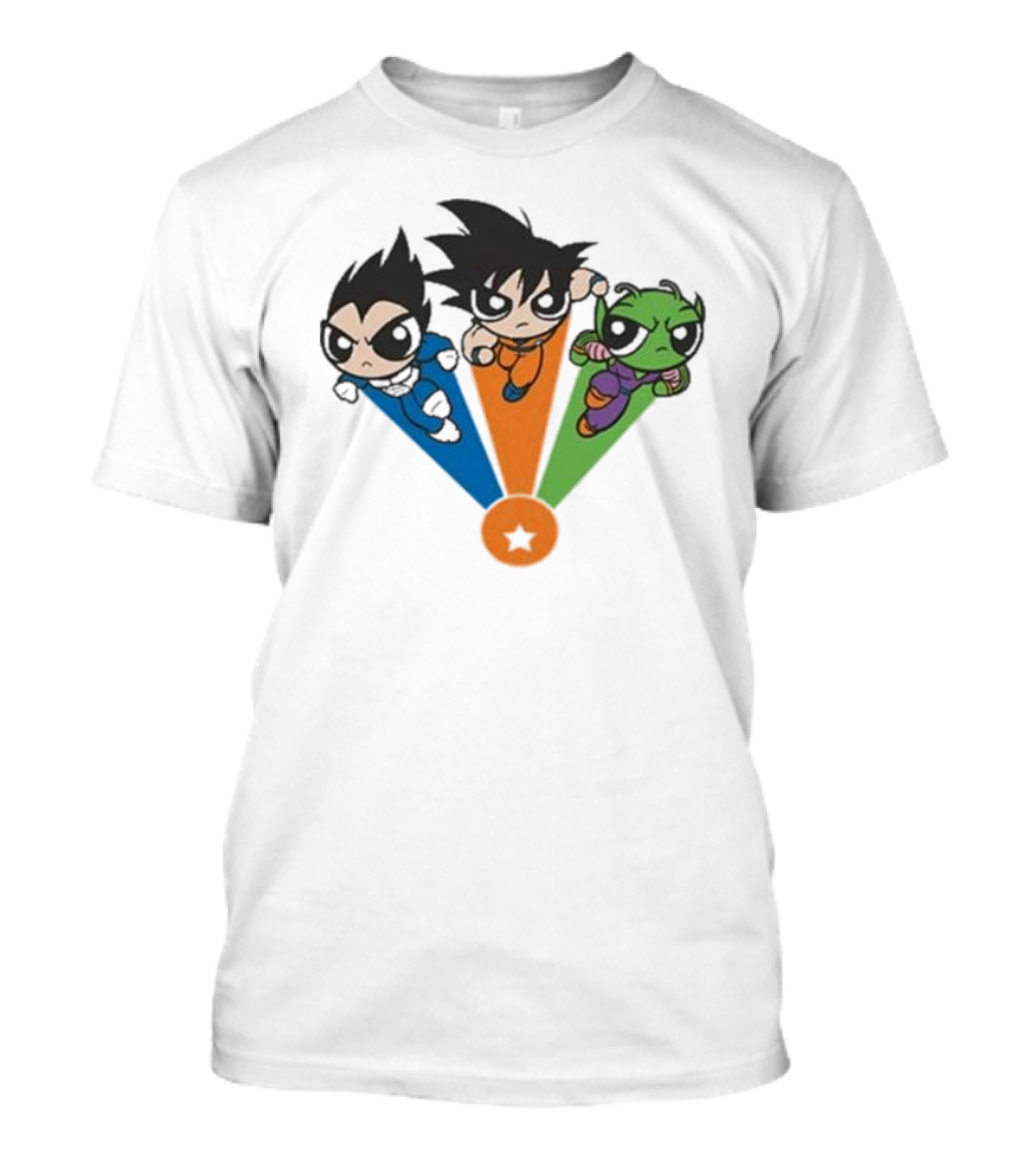 Geek Covers Powerball Boyz Anime Fusion Trio Jump T-Shirt