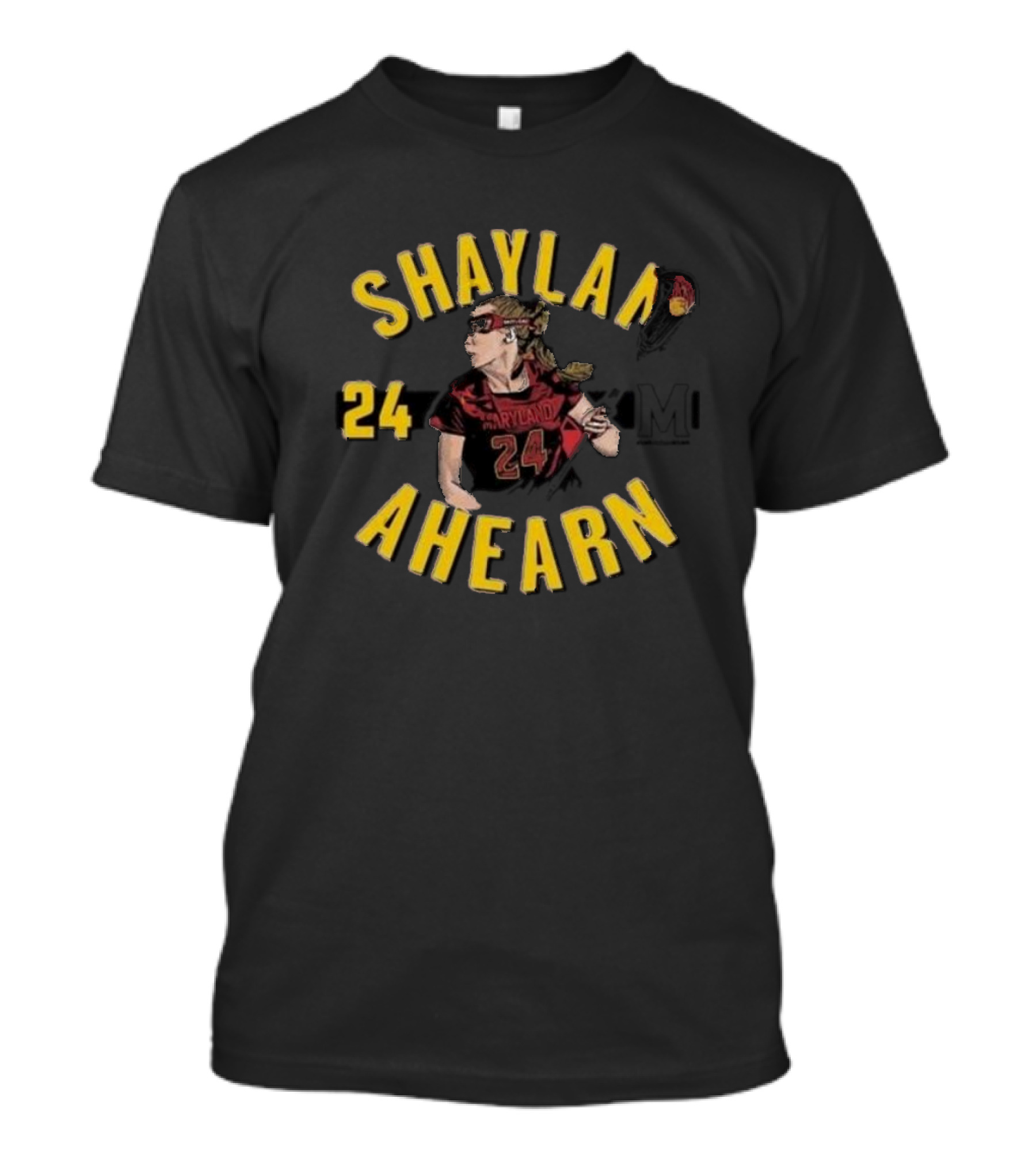 Shaylan Ahearn Maryland 24 Sports T-Shirt