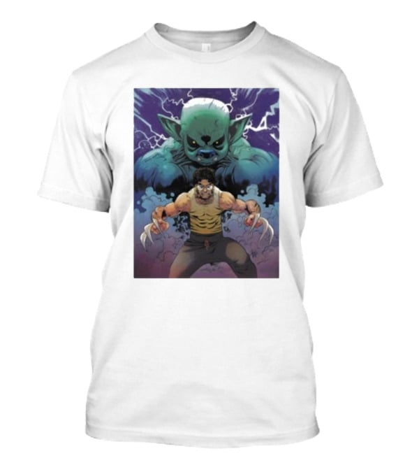 Rick Glassman Rick And Goblin Wolverine Style Fantasy T-Shirt