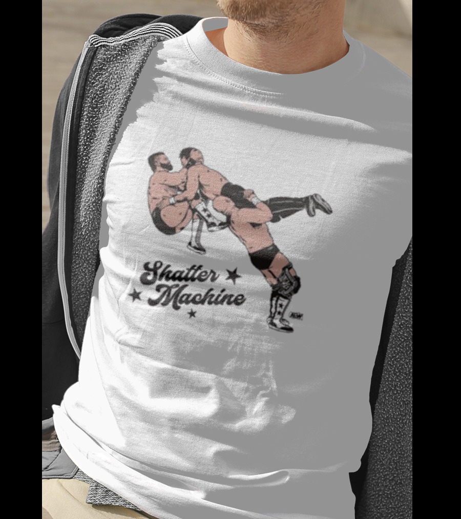 Shatter Machine Wrestling Move Top Rope Action T-Shirt
