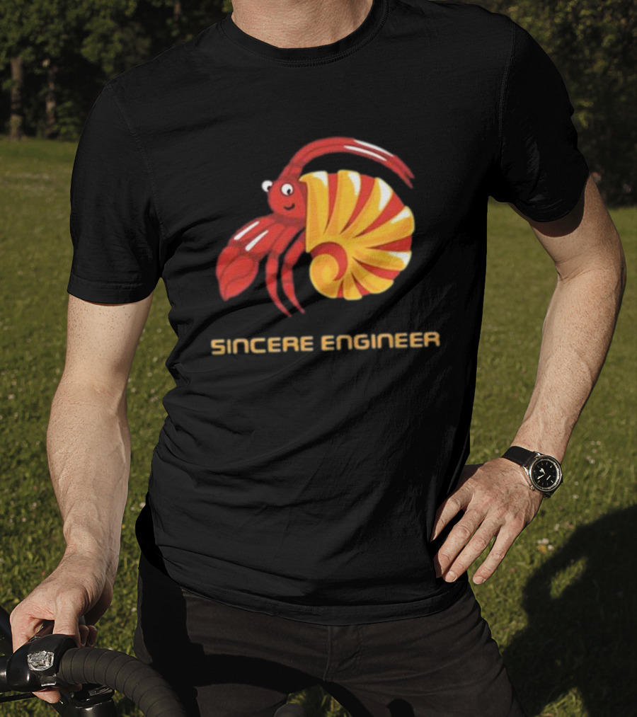 Sincere Engineer Hermit Crab T-Shirt
