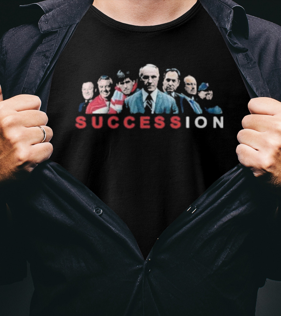 The Redmen TV Succession Inspired By Iconic Series Characters T-Shirt