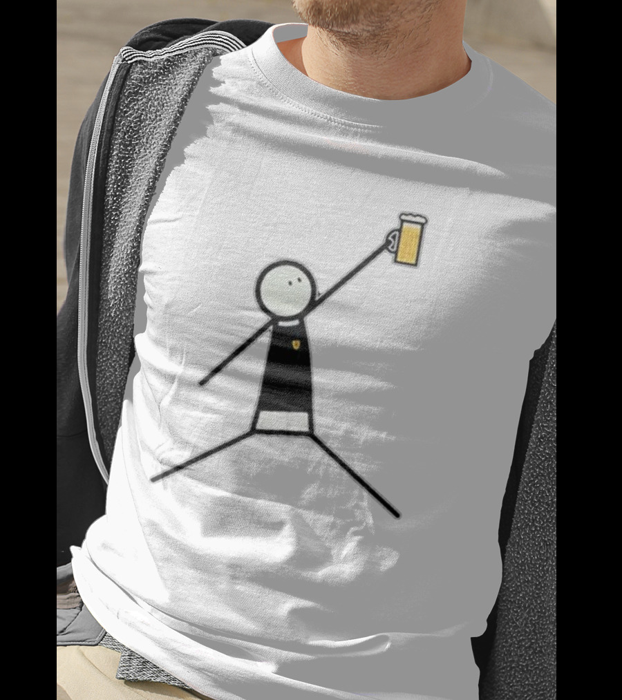 The Schottland Jumpman Stick Figure Beer Icon Scotland T-Shirt