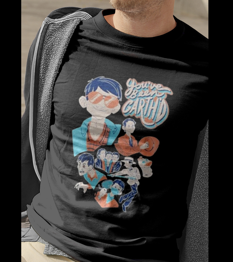 You’ve Been Garthed Blue Cartoon Character Collection T-Shirt